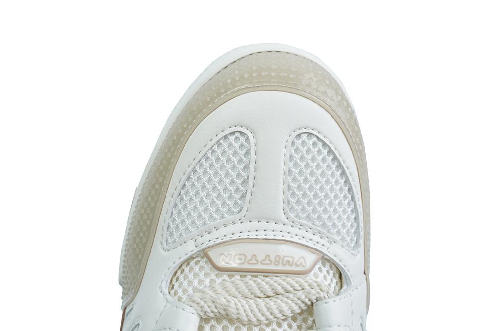 PK god Louis Vuitton LV Skate Sneaker Beige White retail materials ready to ship